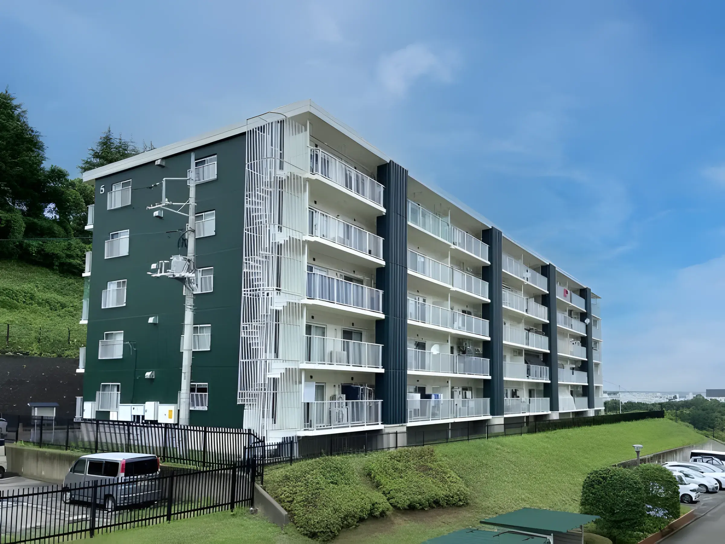 3LDK en el último piso de Atsugi Mouridai Heights